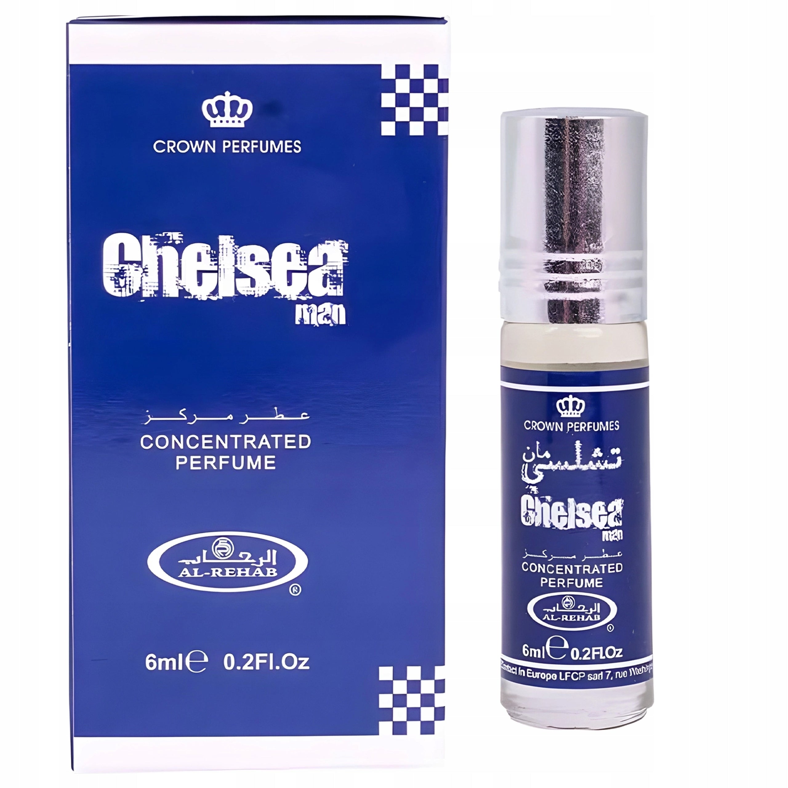 Al-Rehab Chelsea Man Men's Perfume Arabic For Any Time of Day Fresh Packaging status original