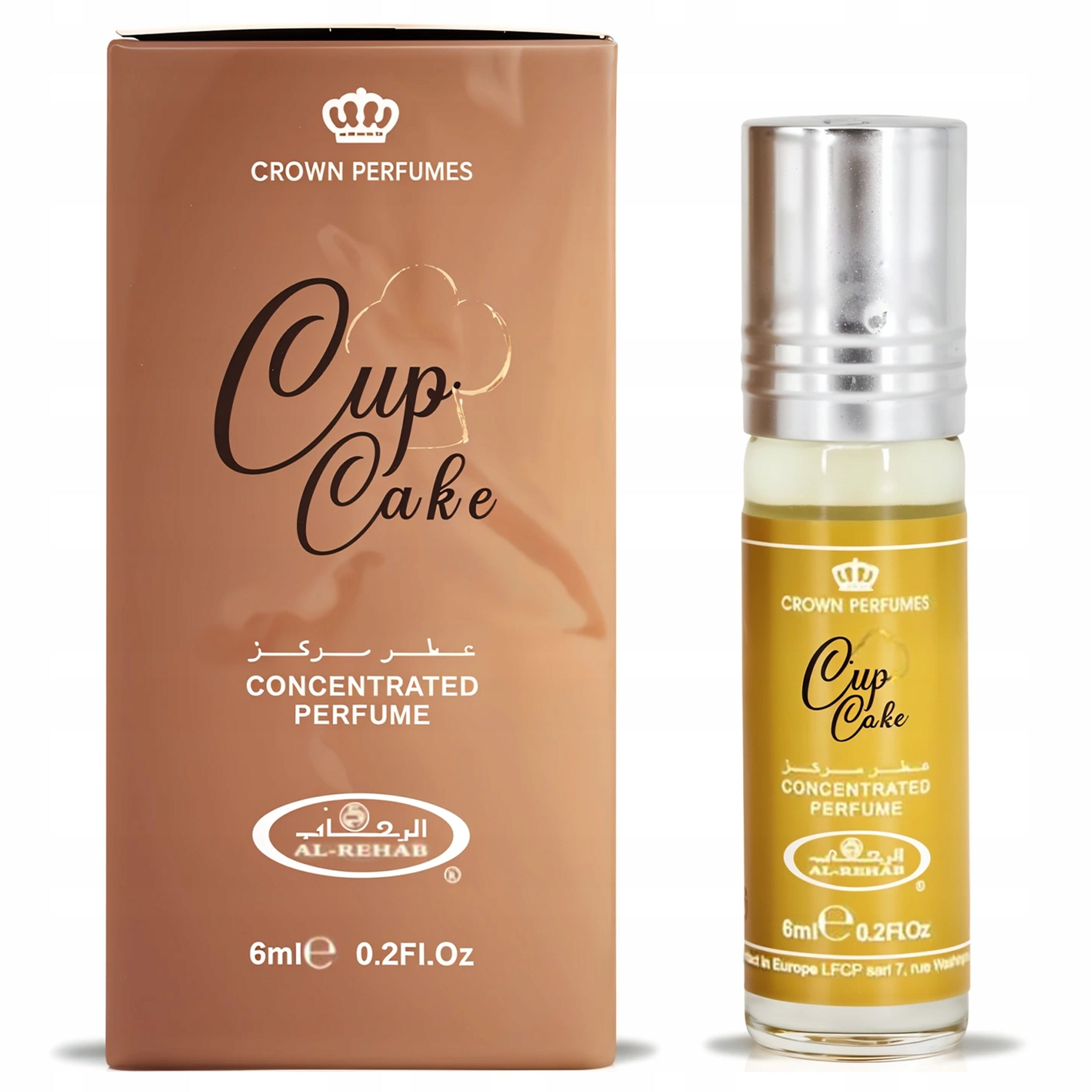 Al-Rehab Cup Cake Women's Arabic Perfume Sweet Vanilla with Citrus Packaging status original