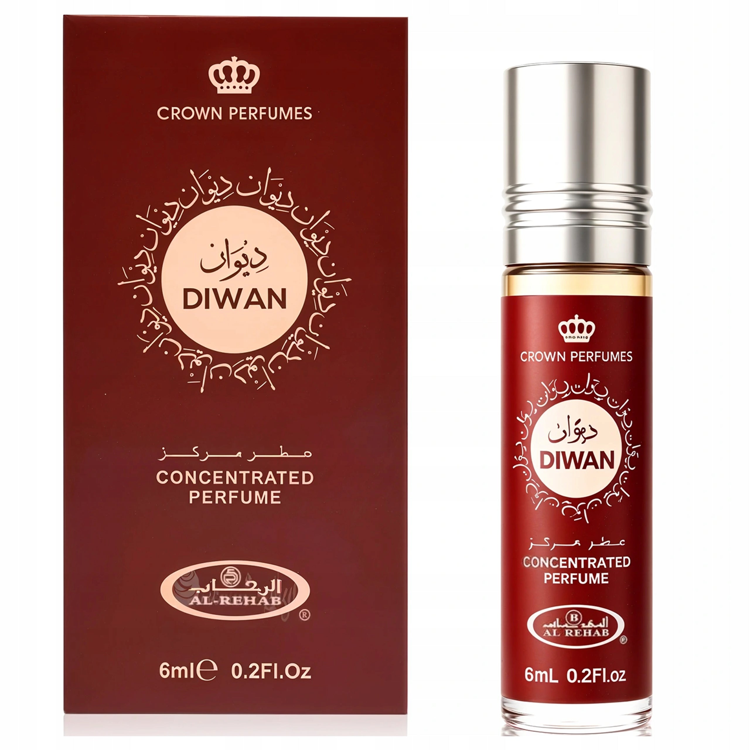 Al -Rehab Diwan Women's Arab Perfume Men's Spicy Gourmand Sweet Packaging status original