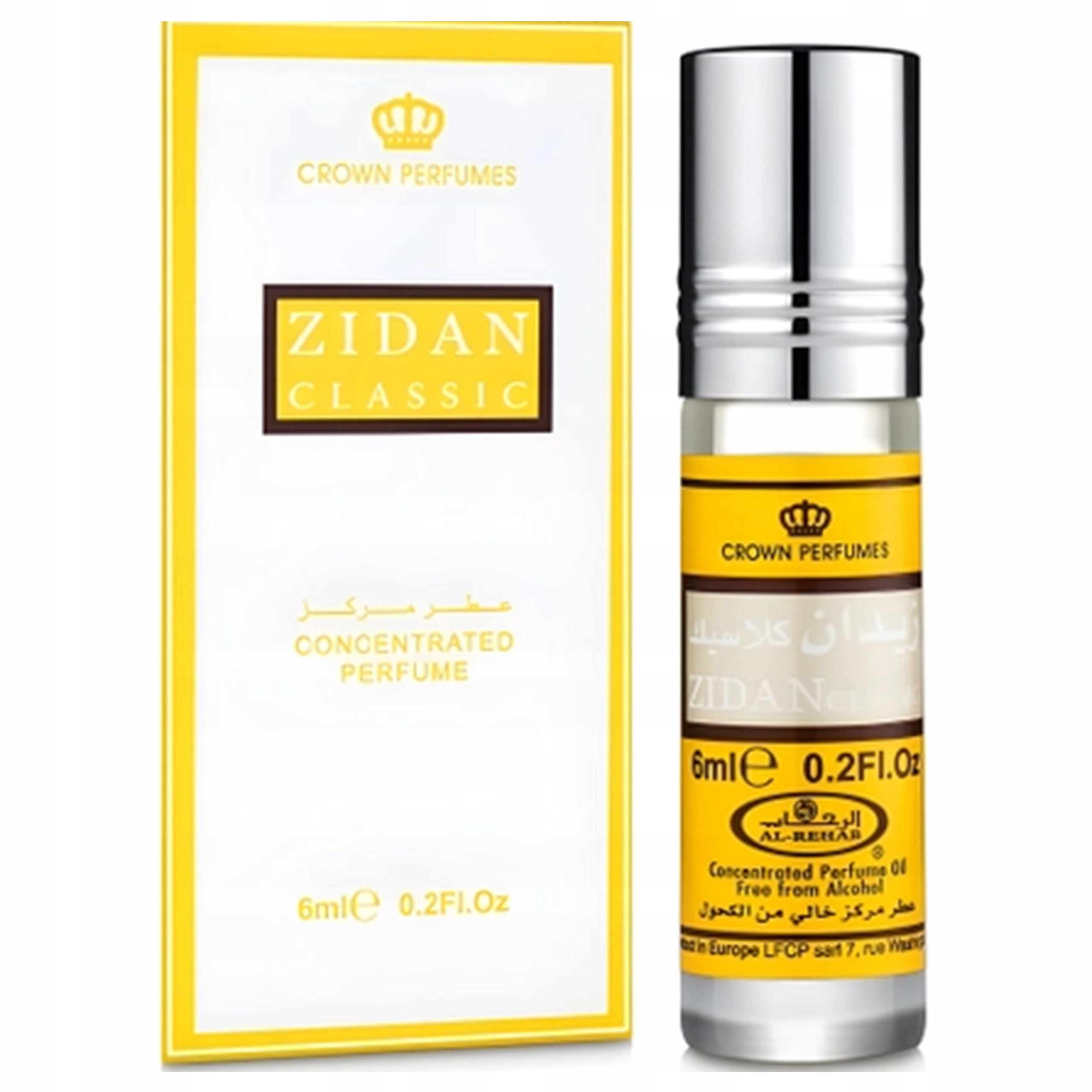 Al-Rehab Zidan Men's Perfume Arabic In Oil Strong Expressive Durable Packaging status original