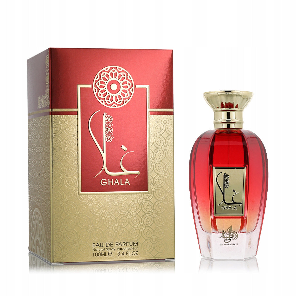 Al Wataniah Ghala Perfumed Water 100 ml Brand Al Wataniah