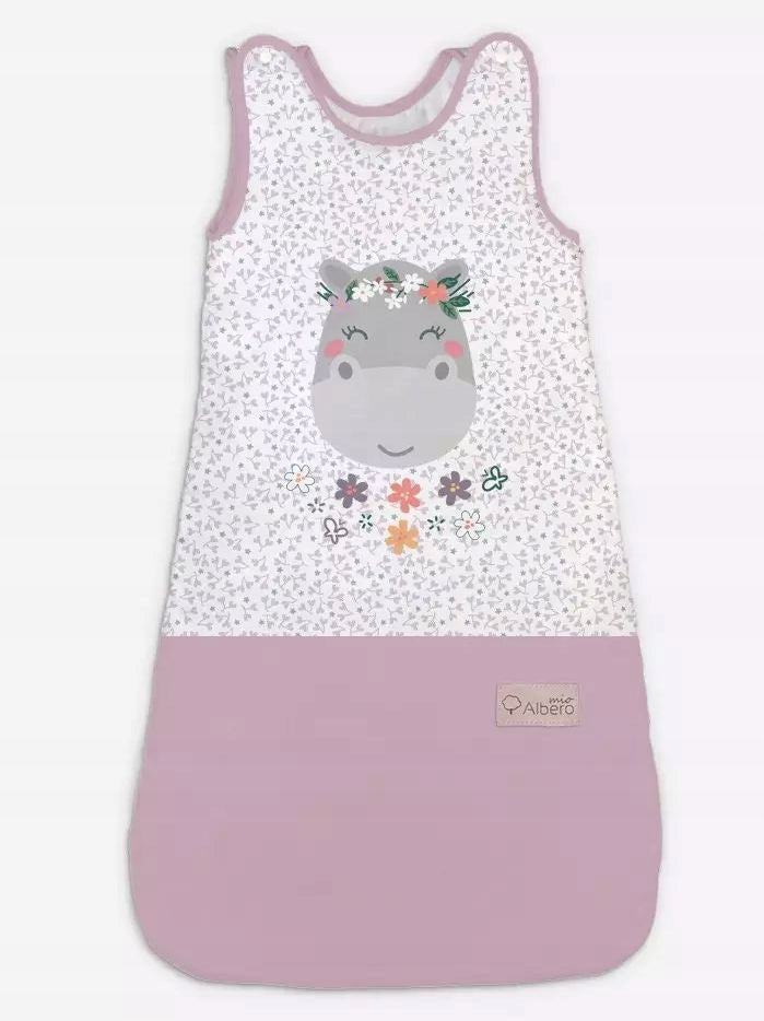 Schlafsack für Babys Albero Mio Animals&amp;Love, Hippo 