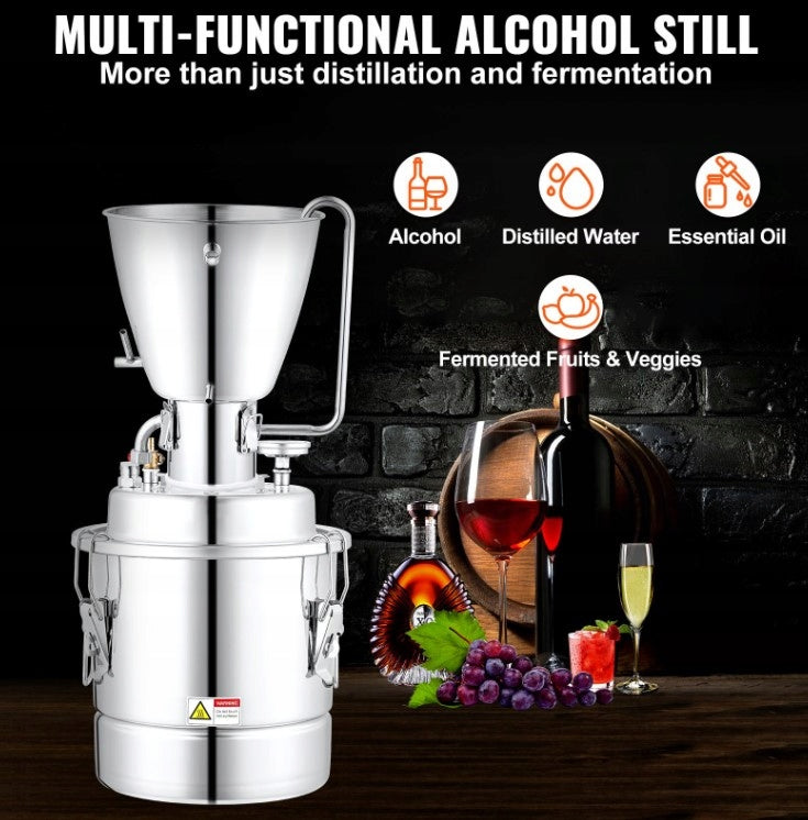 Alcohol Distiller 30L Stainless Steel EAN (GTIN) 5907038707077