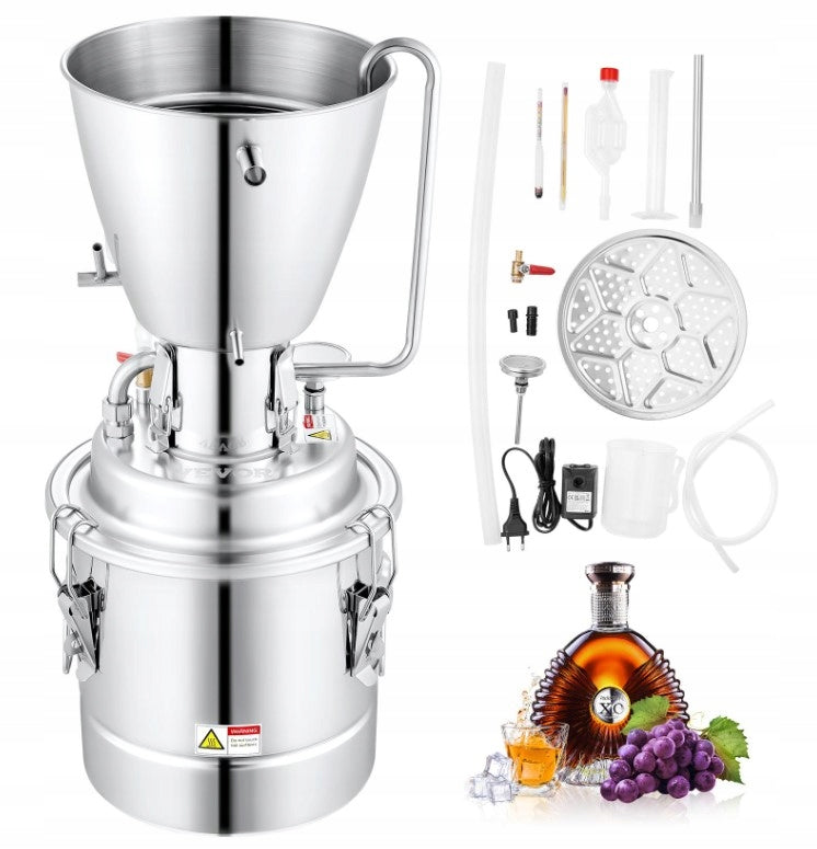 Alcohol Distiller 30L Stainless Steel