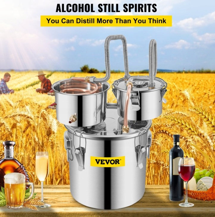 Alcohol Water Distiller 11,4l Stainless Thermometer Manufacturer code 5907021465137