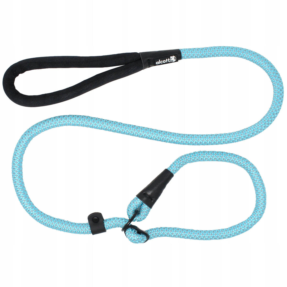 Alcott Slip Rope Leash 150cm Reflective Rope Leash for Dog, Blue S/M Brand Alcott