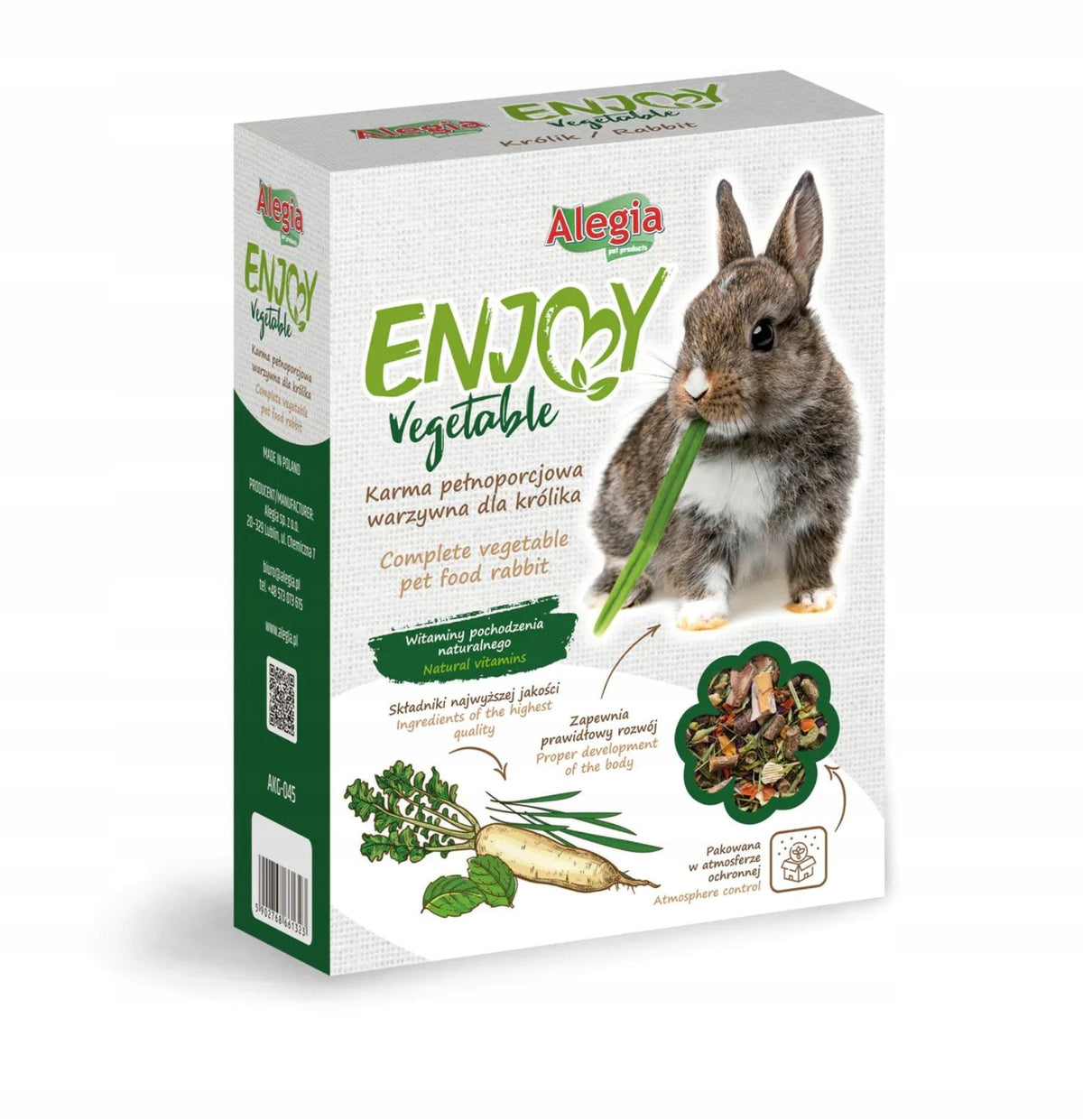 Alegia Enjoy Vegetable Rabbit 600g