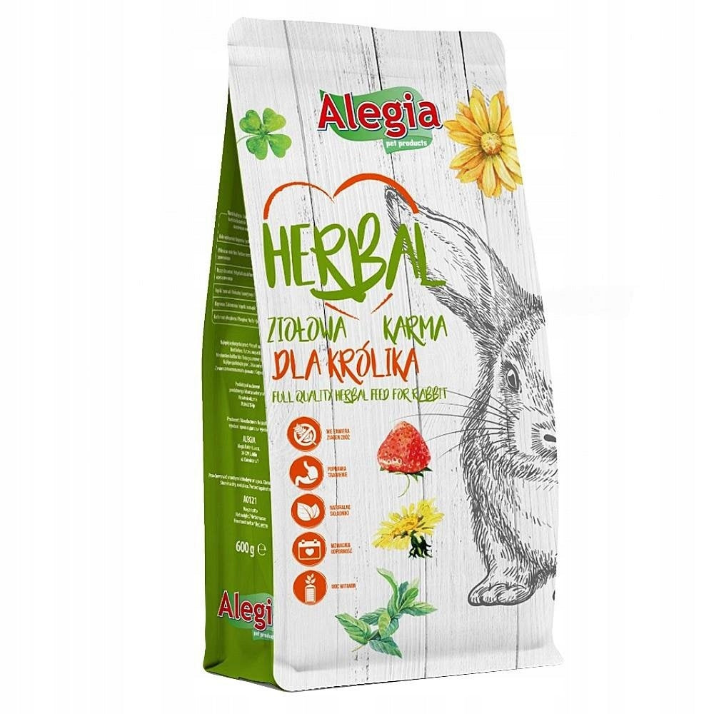 Alegia Herbal Rabbit Food 600g Brand Alegia