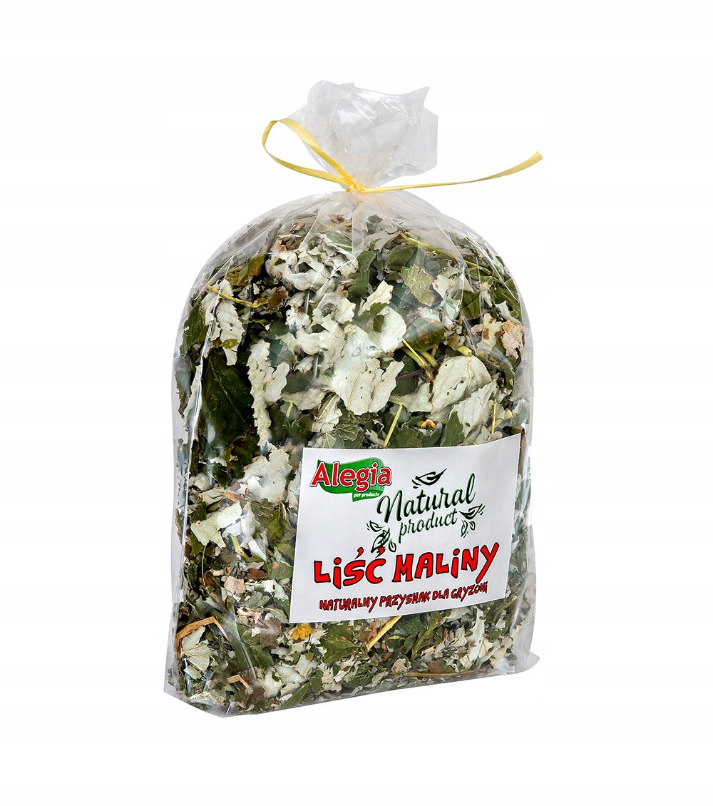 Alegia Natural – Raspberry Leaves for Rabbits and Rodents | 90g Brand Alegia