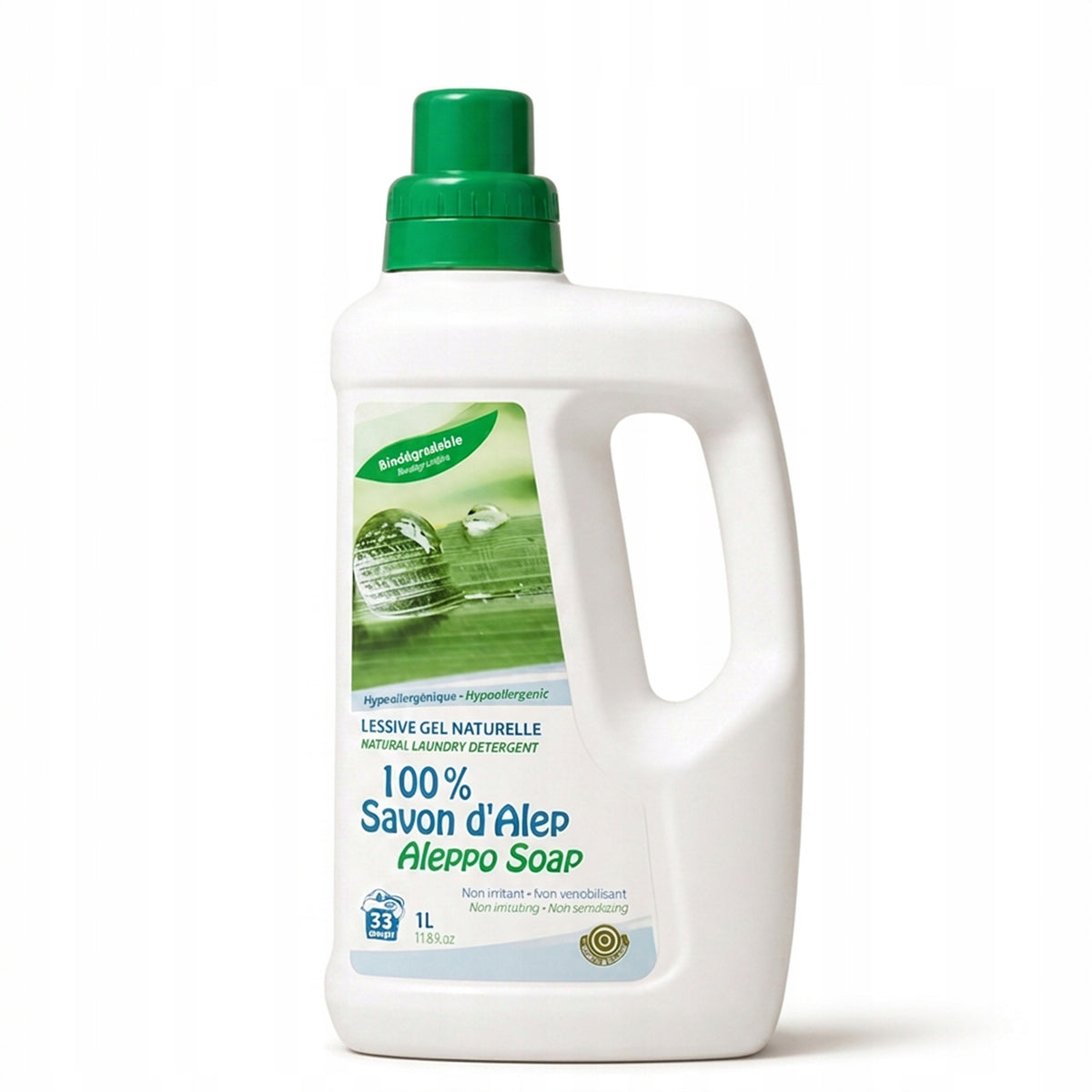 Aleppo soap-based laundry gel – Alepia – 1 l