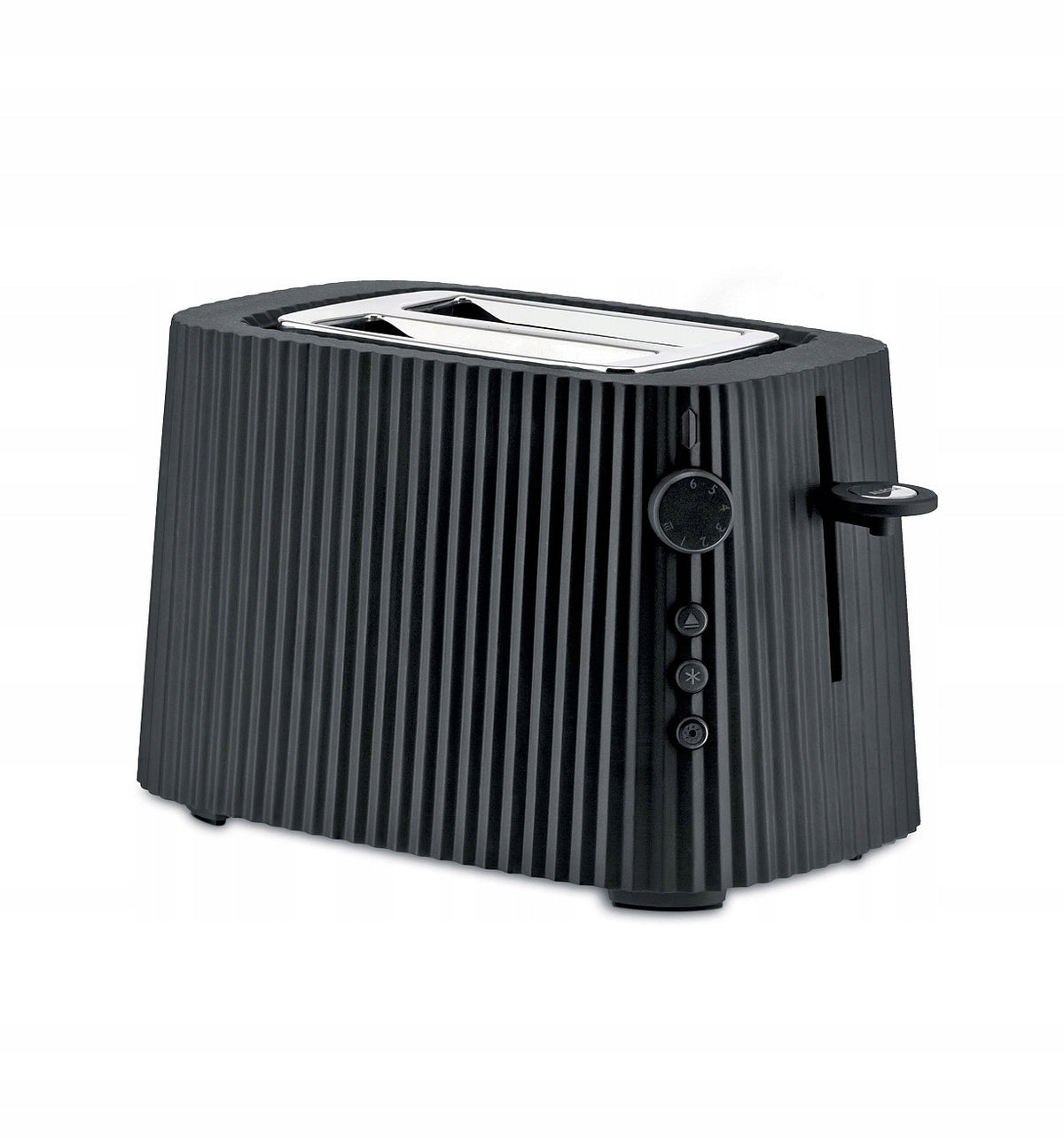 Alessi PLISSE Toaster - Black