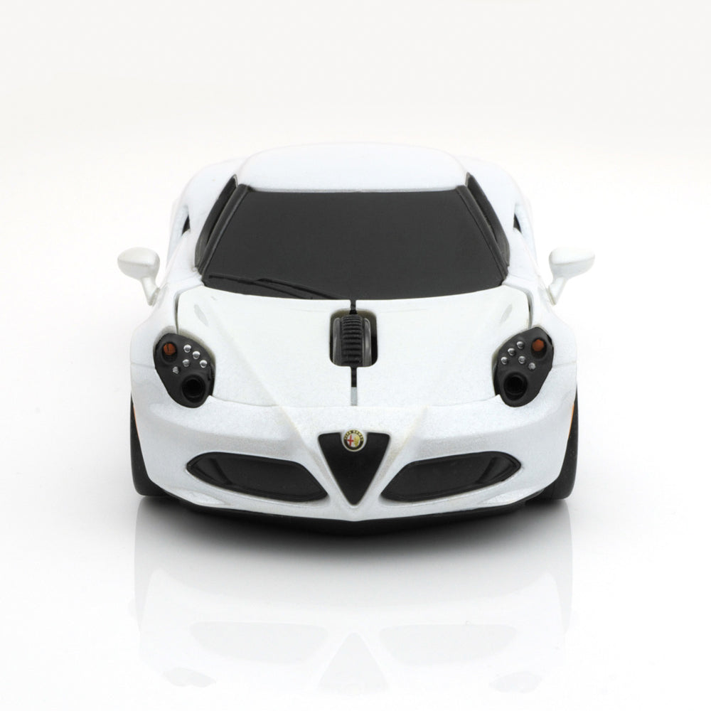 Alfa Romeo 4C white car computer mouse Auto Batteries included yes
