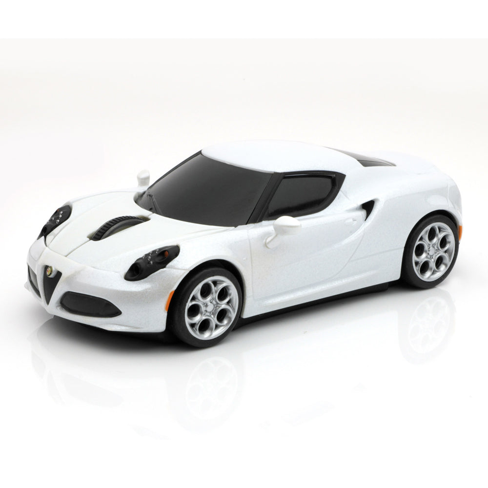 Alfa Romeo 4C white car computer mouse Auto