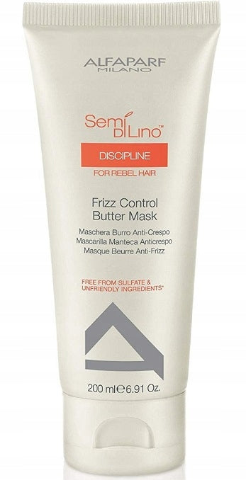 Haarglättungsmaske Alfaparf Milano Semi Di Lino Frizz Control 200 ml 