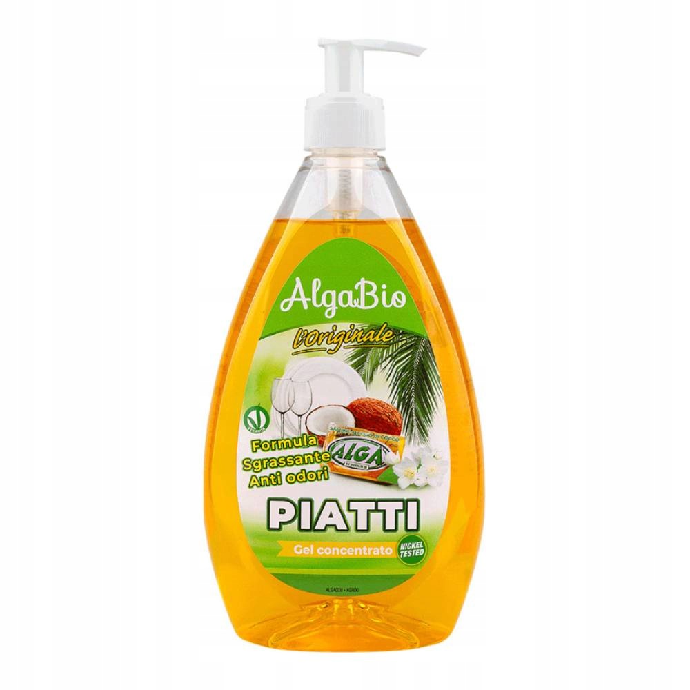 Alga Bio Concentrated Dishwashing Gel Removes Fat 750 ml