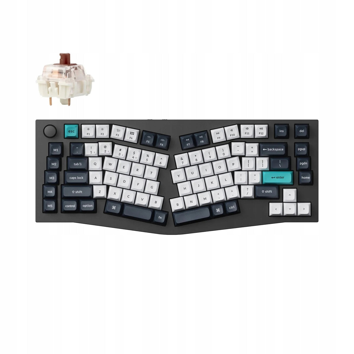 Alice Layout Keychron Q10 Max, Q10M-M3 Wireless Gaming Keyboard