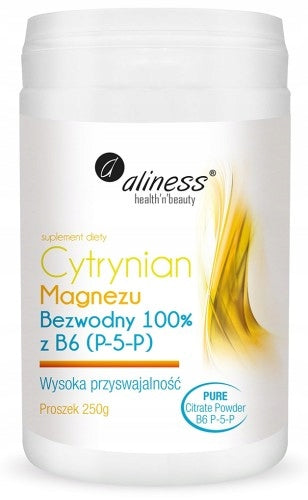 Alines Magnesium Citrate with B6 MEMORY ENERGY CONTRACTIONS 250 g powder