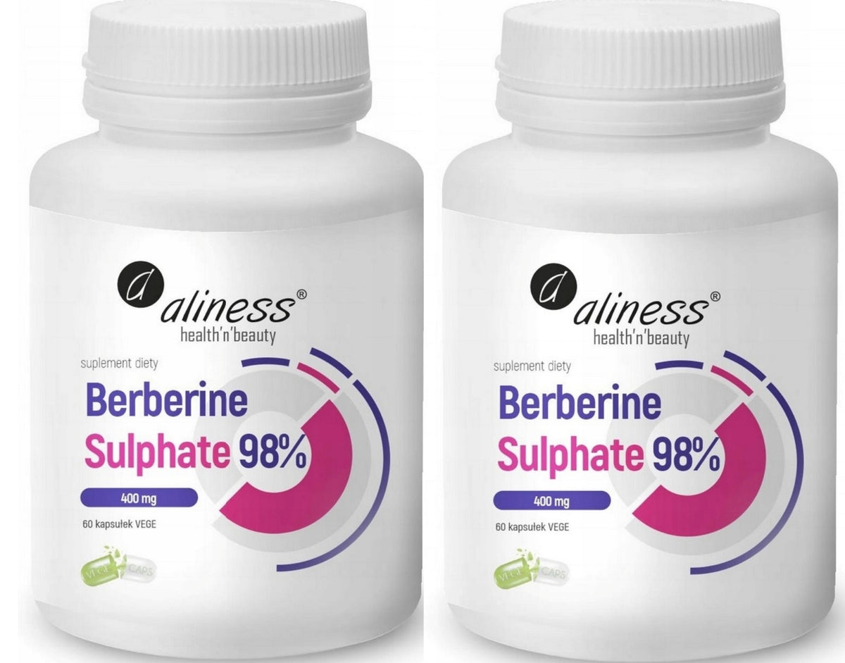 Aliness BERBERINE sulfate 98% 400mg Extract slimming DIABETES reduction