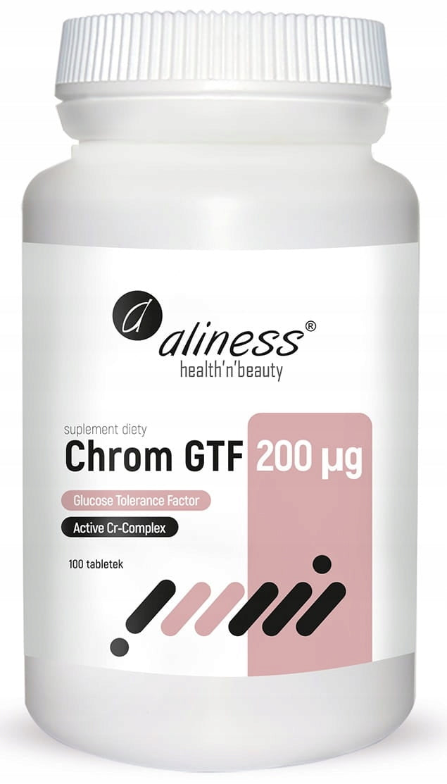 Aliness Chromium GTF Active Cr-Complex 200µg WITH YEAST SLIMMING 100t