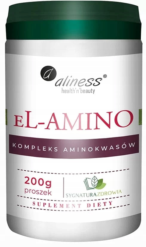 Aliness EL-amino Natural AMINO ACIDS 200g VEGAN Manufacturer code 5903242581632
