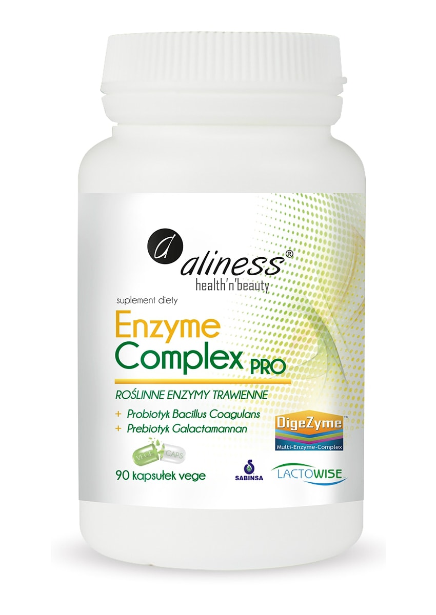 Aliness ENZYME COMPLEX PRO Digestive enzymes and probiotic 90 kaps VEGE Medical device no