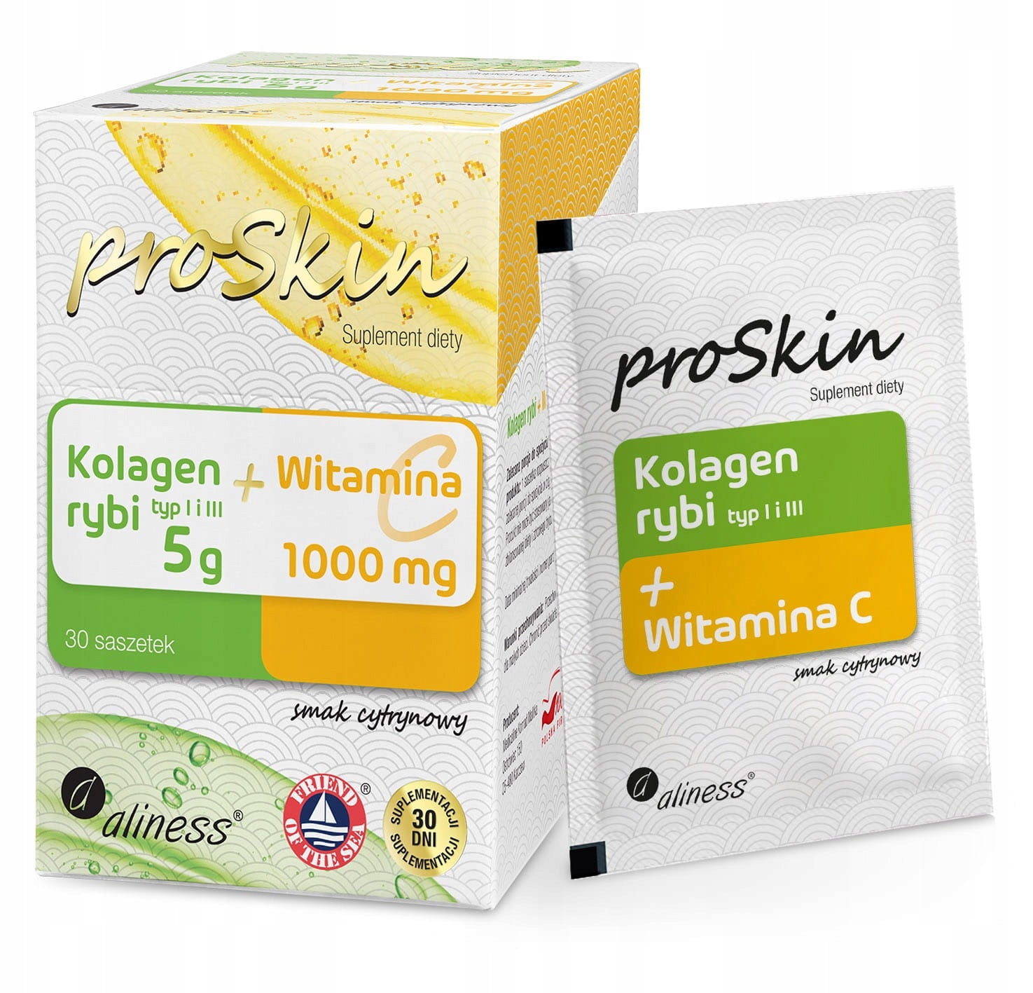 Aliness Fish Collagen Vitamin C 30sachets