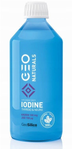 Aliness GEONATURALS SILICA IODINE Silicon Iodine JOINTS THYROID 0,5 l