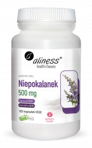 Aliness Immaculate Vitex agnus-castus 500mg MENOPAUSE PMS VEGE 100k Packaging status original