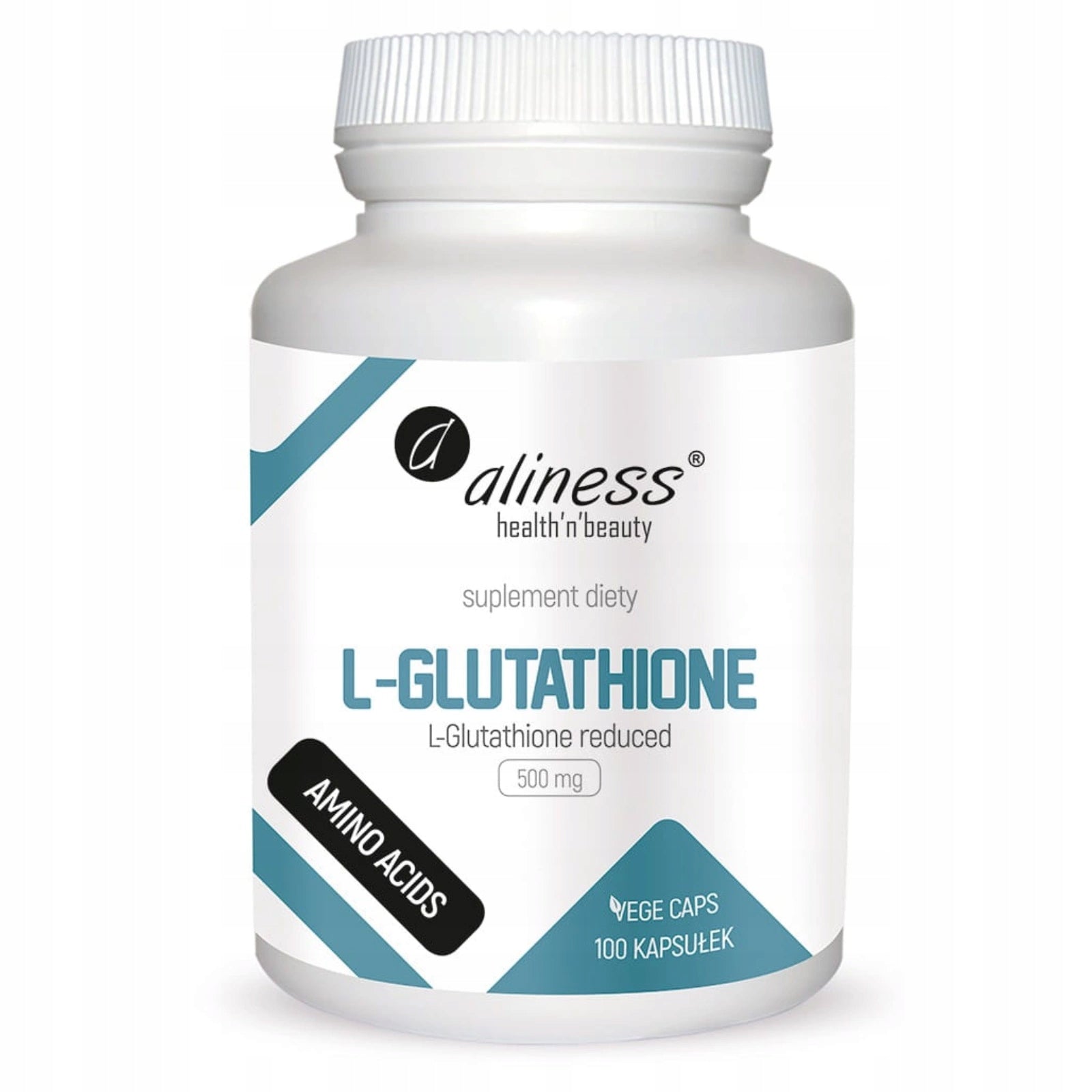 Aliness L-GLUTATION reduced 100 CAPSULES Liver ANTIOXIDANT IMMUNITY