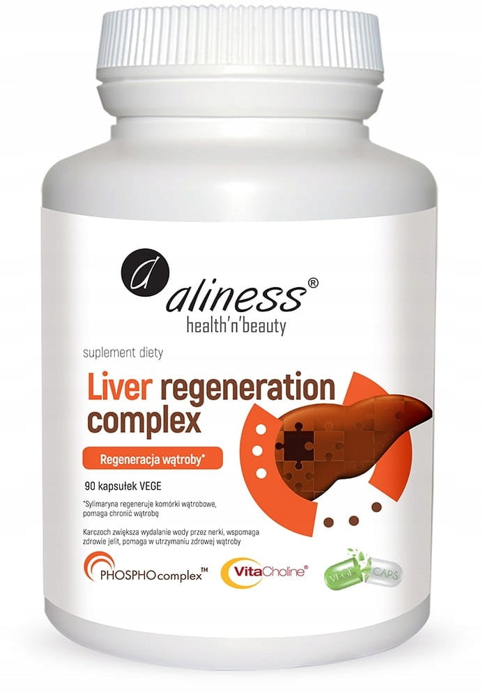 Aliness Liver Regeneration Complex SUPPORTS LIVER VEGE 90caps