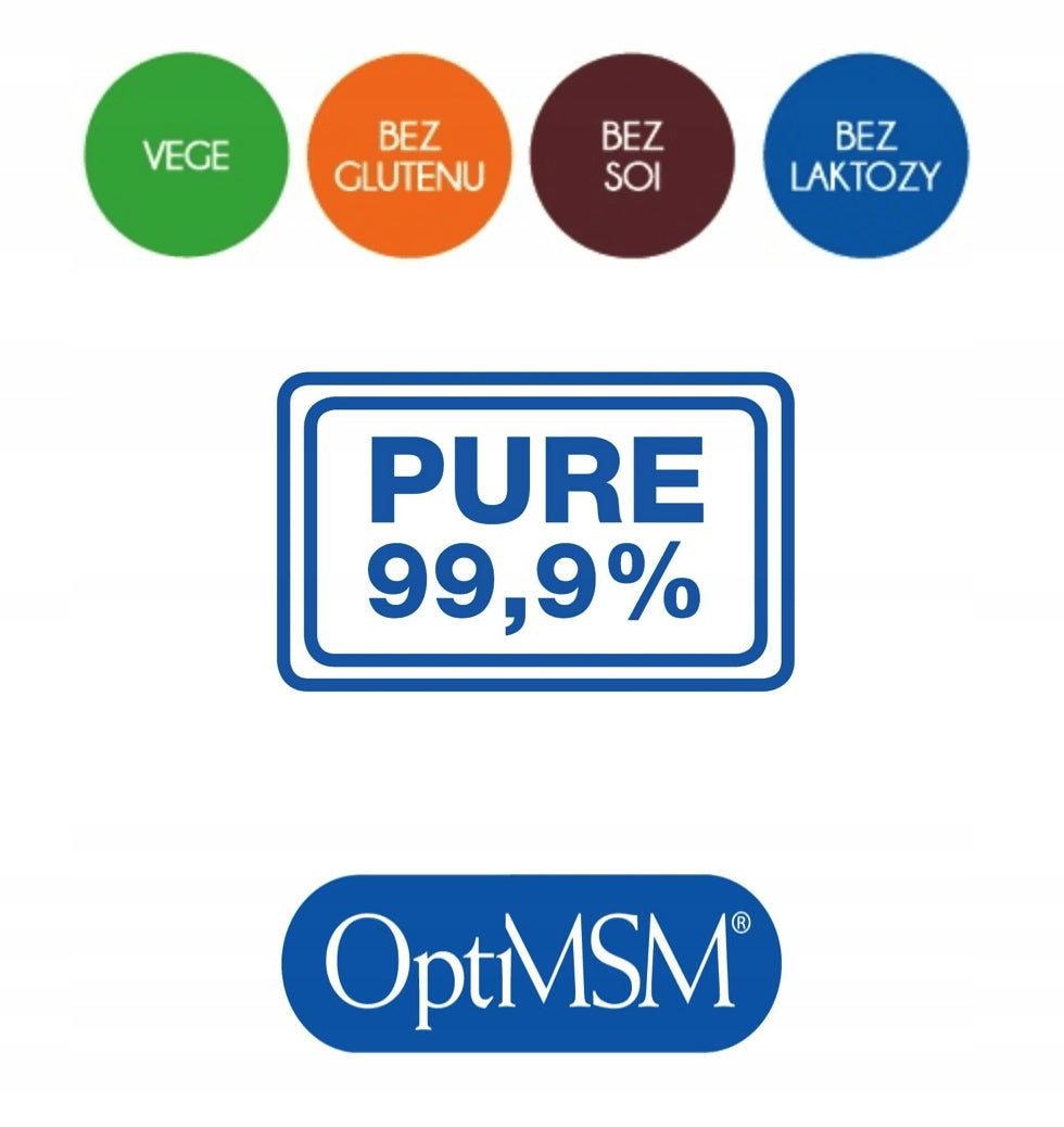 Aliness MSM Organic Sulphur PLUS OPTI MSM 180 tab Joints MUSCLES Cartilage Packaging status original
