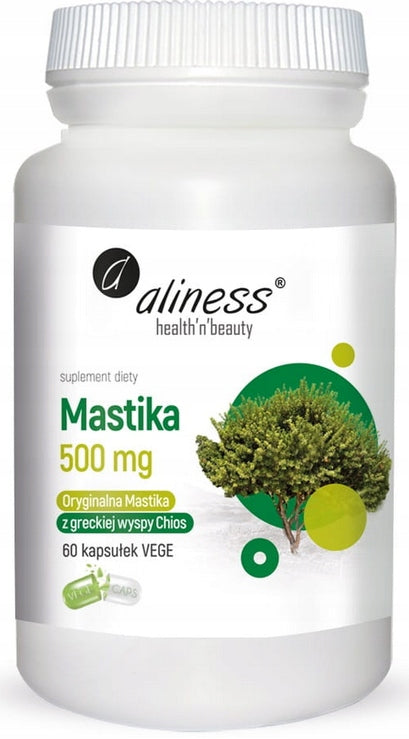 Aliness Mastika 500mg Powdered Resin Pistacia Lentiscus STOMACH 60k Expiration date not specified