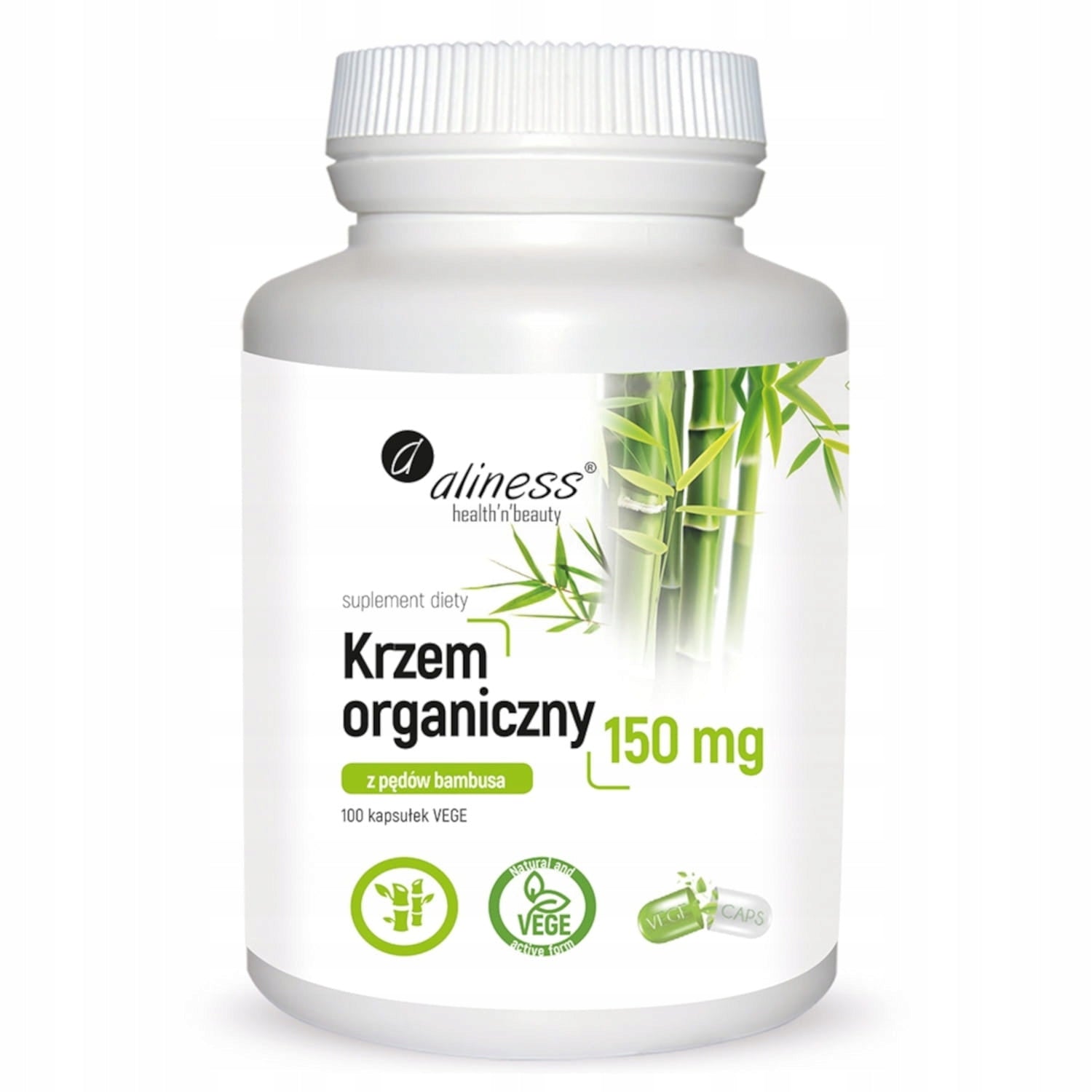 Aliness ORGANIC SILICON from BAMBOO shoots 150 mg