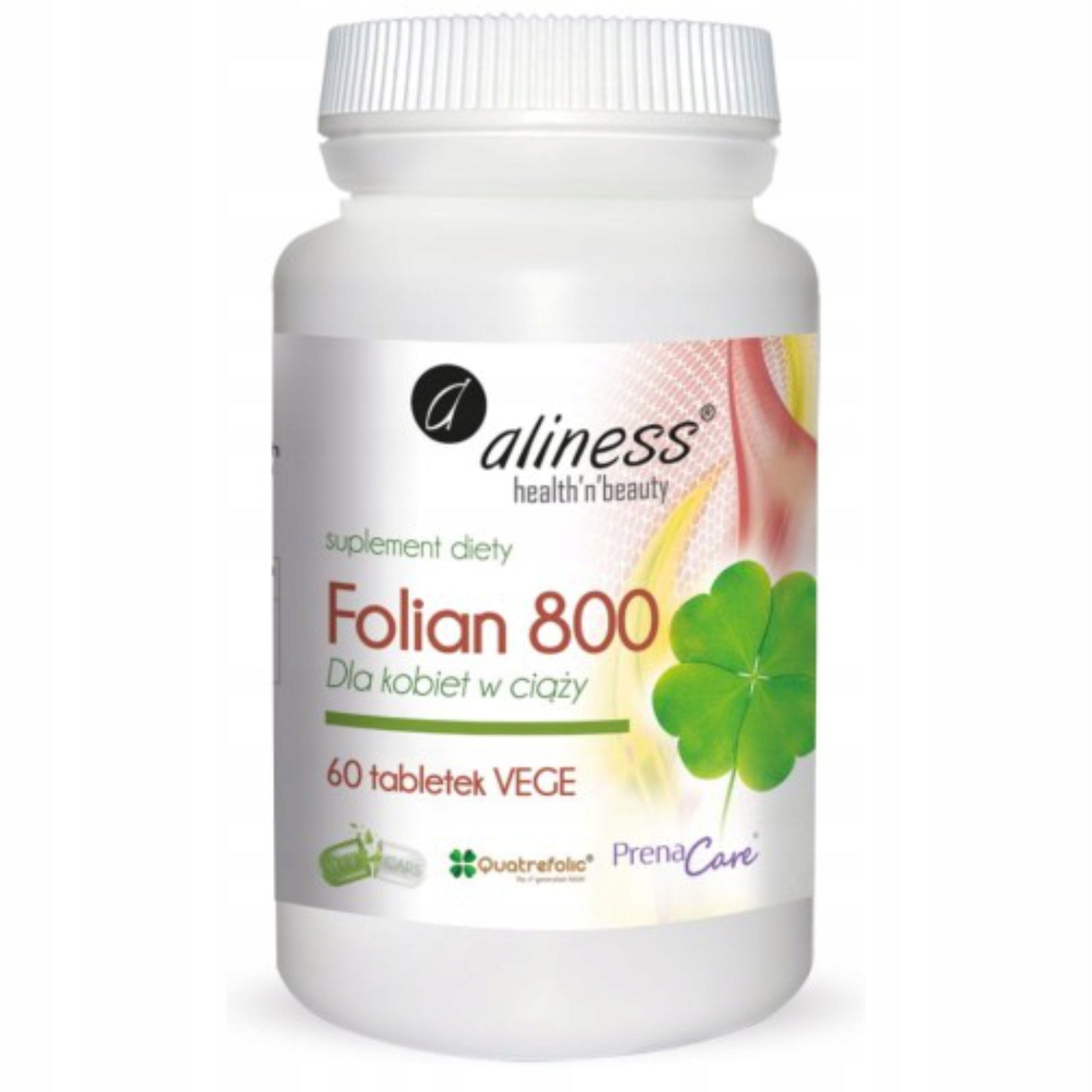 Aliness Prenacare FOLIAN 800µg Folic acid 60tab PREGNANCY For pregnant women