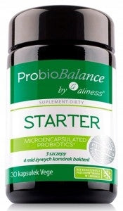 Aliness ProbioBALANCE STARTER 4 billion Probiotic 30 vege kaps