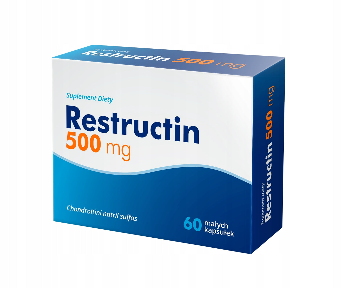 Aliness Restructin 500mg Chondroitin Sulfate 500mg 60 kaps. Expiration date not specified