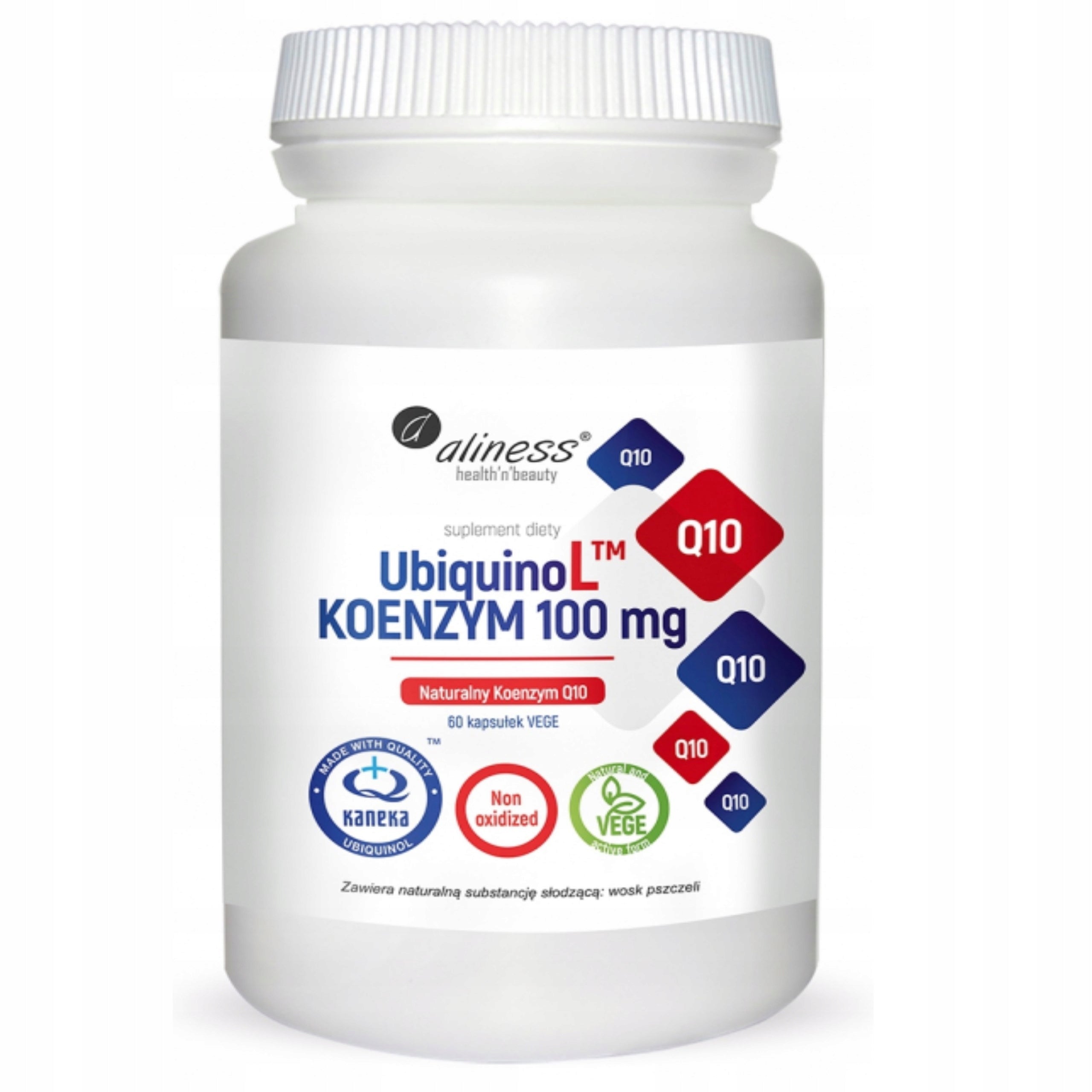 Aliness Ubiqinol Coenzyme Q10 100 mg 60 capsules