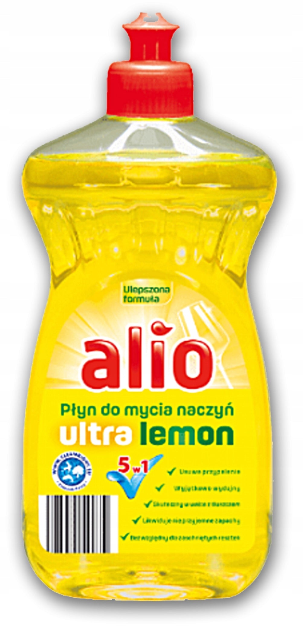 Alio Dishwashing liquid concentrate 5in1 ALIO 500ml Ultra Lemon