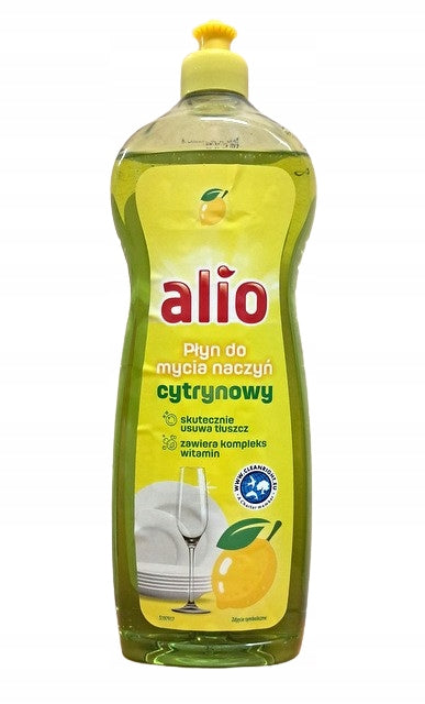 Alio dishwashing liquid effectively removes Lemon fat 1 L