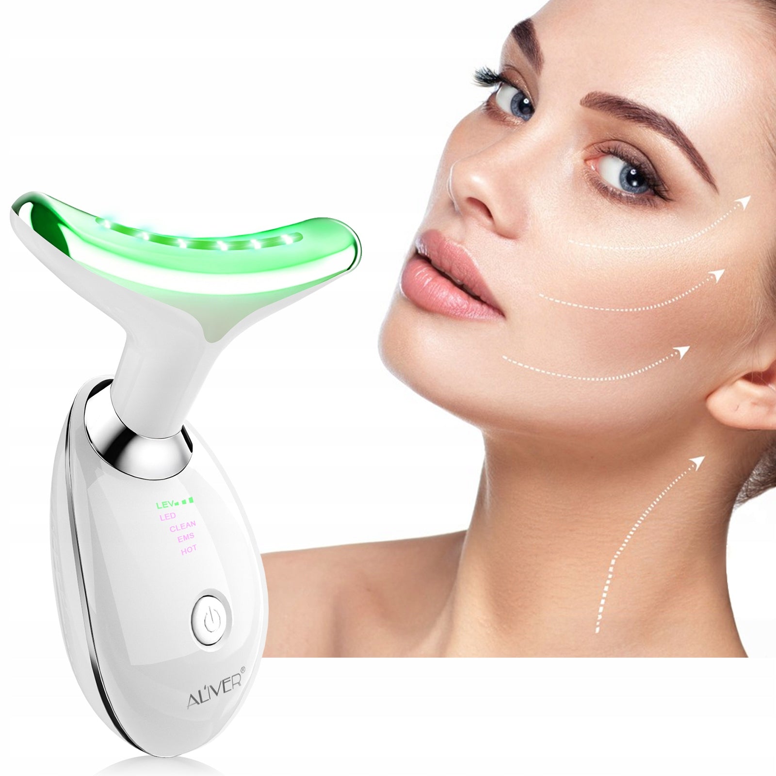 Aliver Anti-Wrinkle Face Therapy ES-1081 White EAN (GTIN) 8586026860511