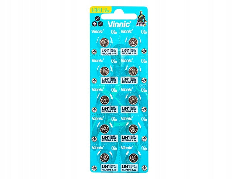Alkaline battery AG 3 blister L736 LR41