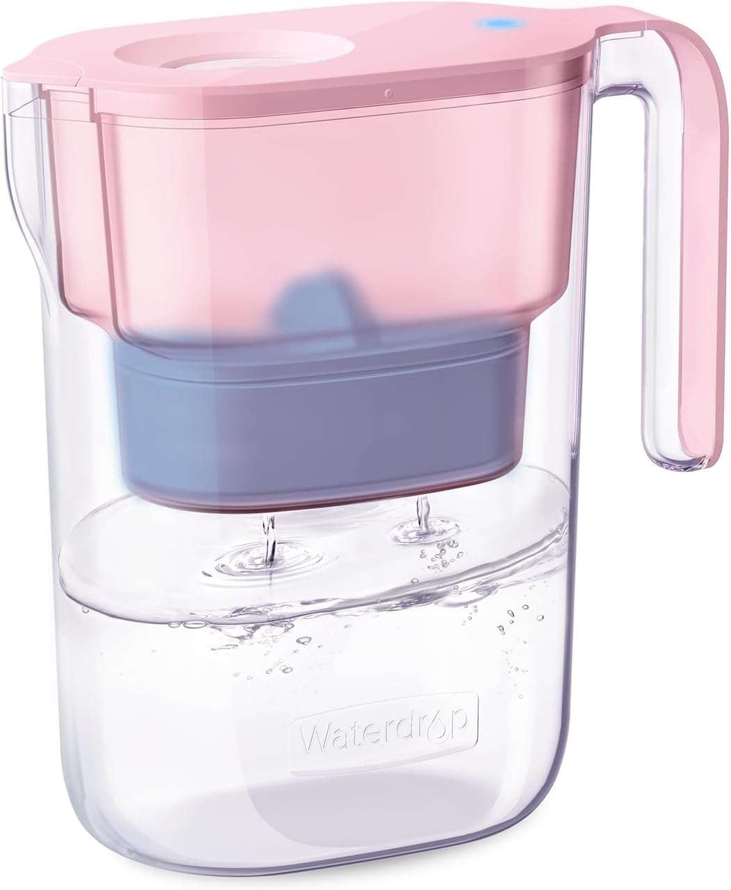 Alkaline water filter jug Waterdrop with 1 filter