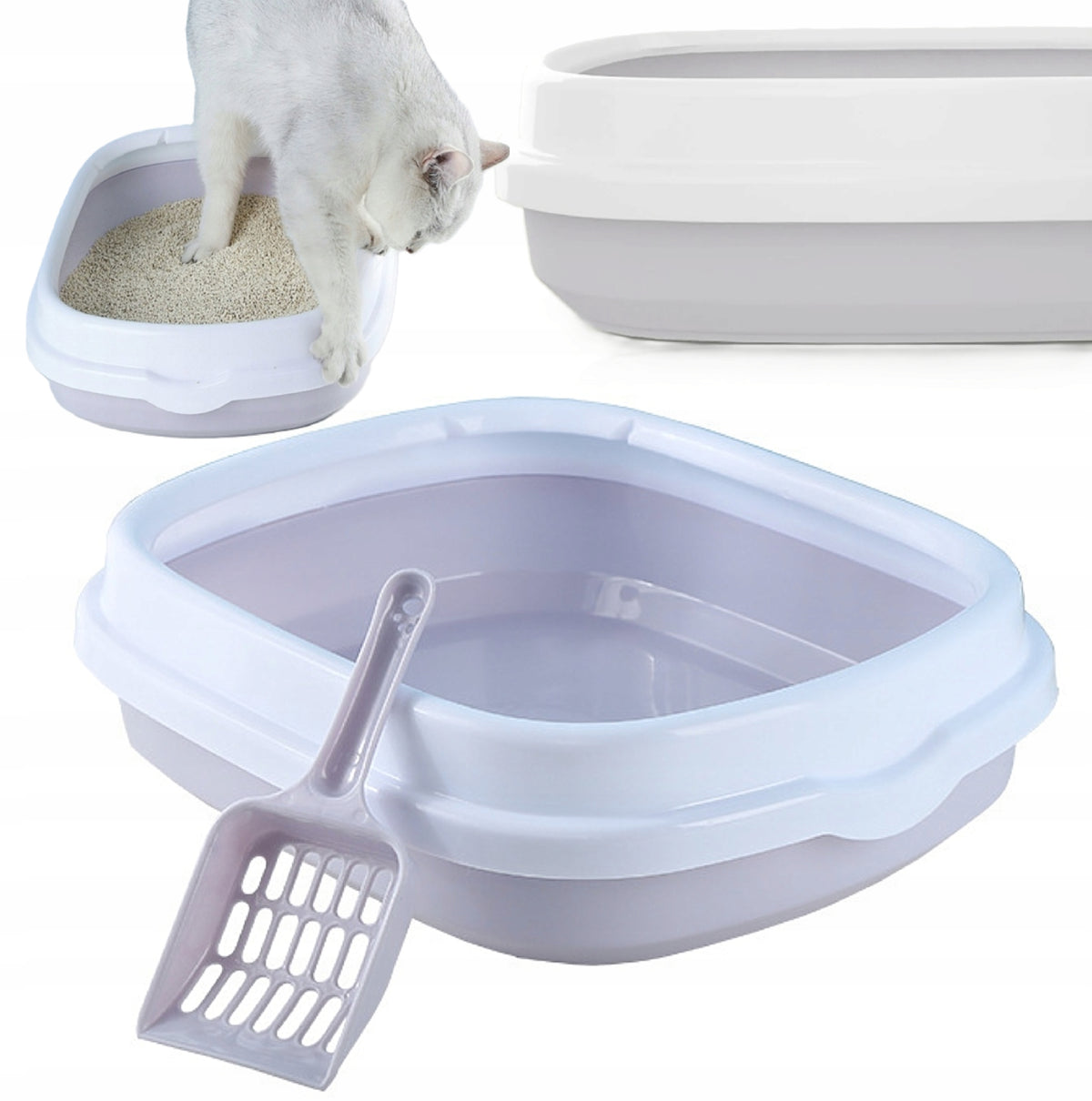 Alko Zoo open litter box 40 cm x 33 cm x 12 cm