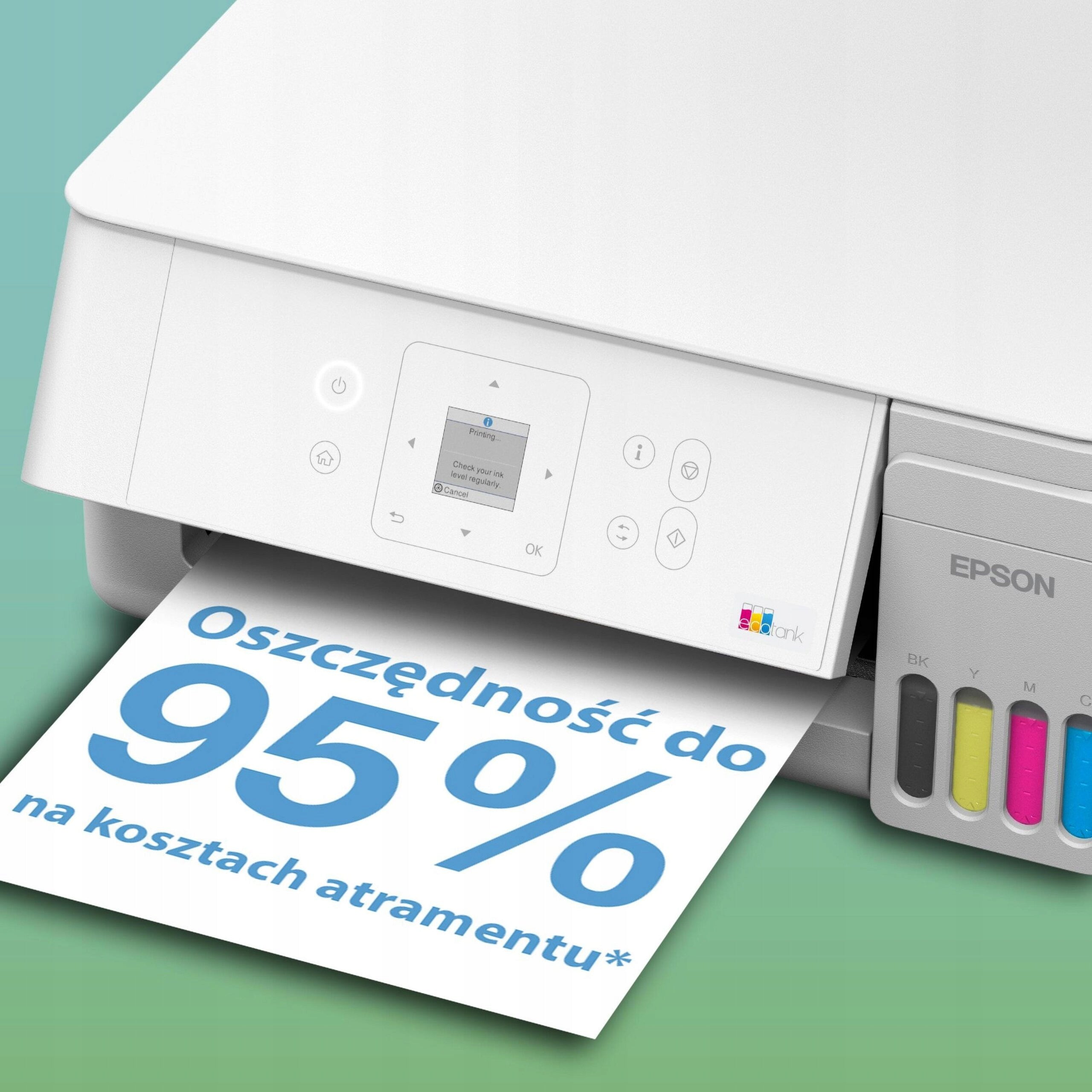 All-In-One Printer EPSON EcoTank L3366 Color Printing, Wi-Fi Model EcoTank L3366
