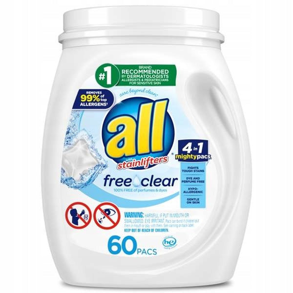 All Stainlifters Free 60 pcs - Washing capsules