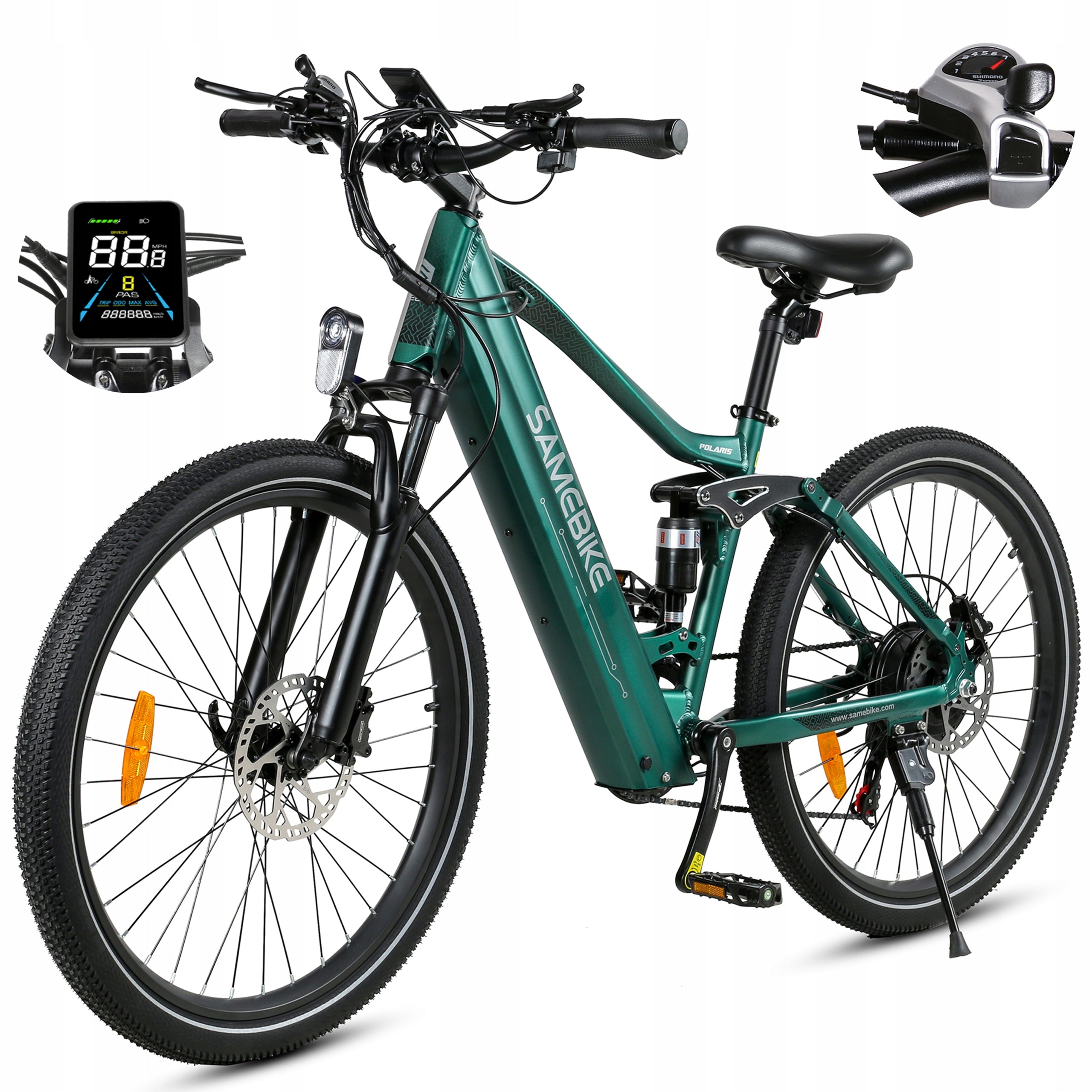 All-Terrain Samebike XD26-II Electric vehicle 750W 14AH 45KM/H 110HP 26"