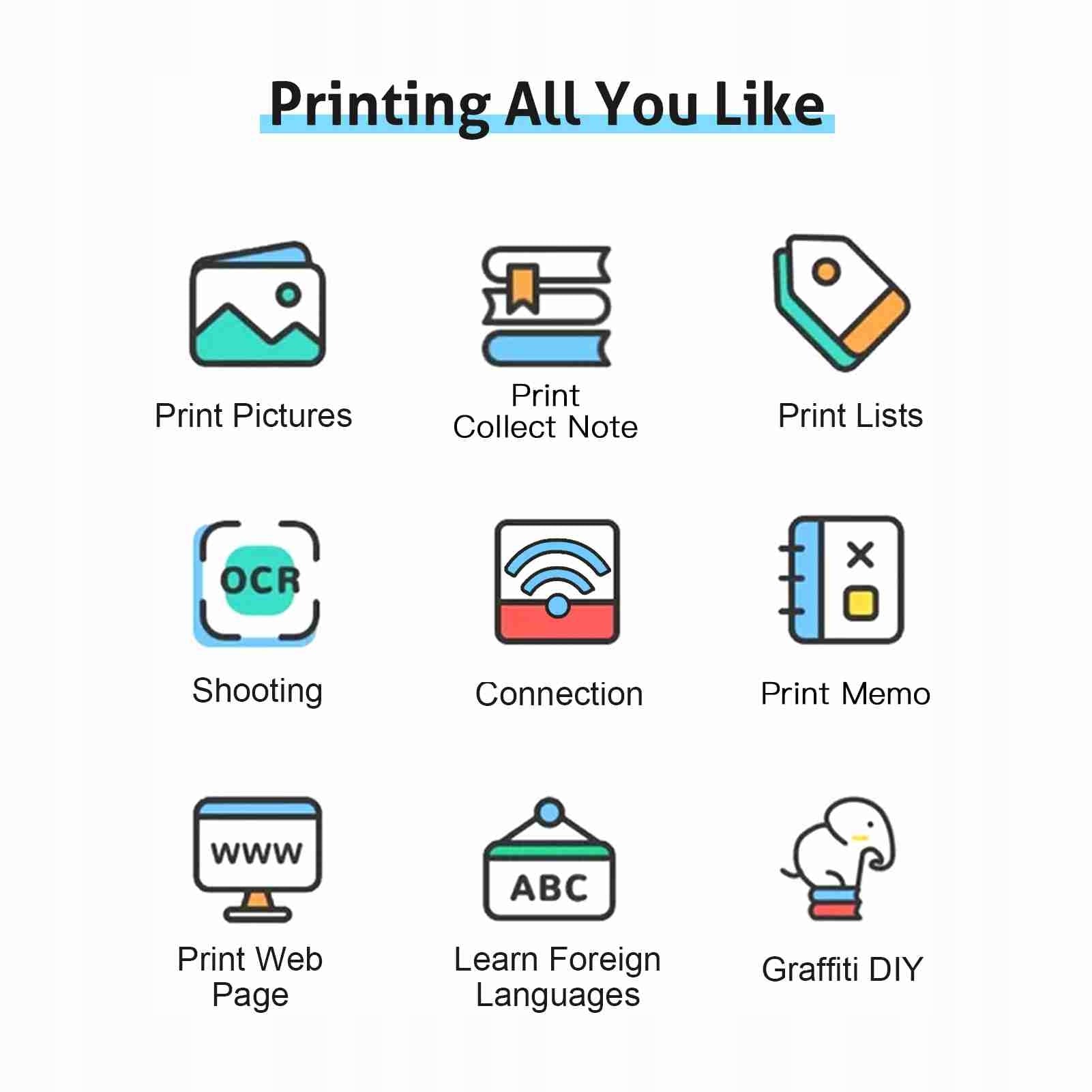 All-in-One Photo Multifunction Printer Portable IF Printer