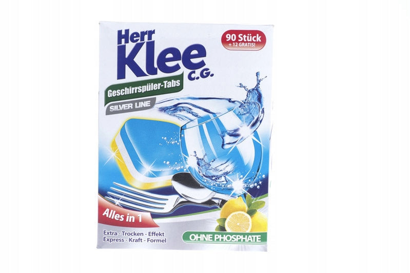 All in one dishwasher tablets (all in one) Herr Klee 102 pcs.