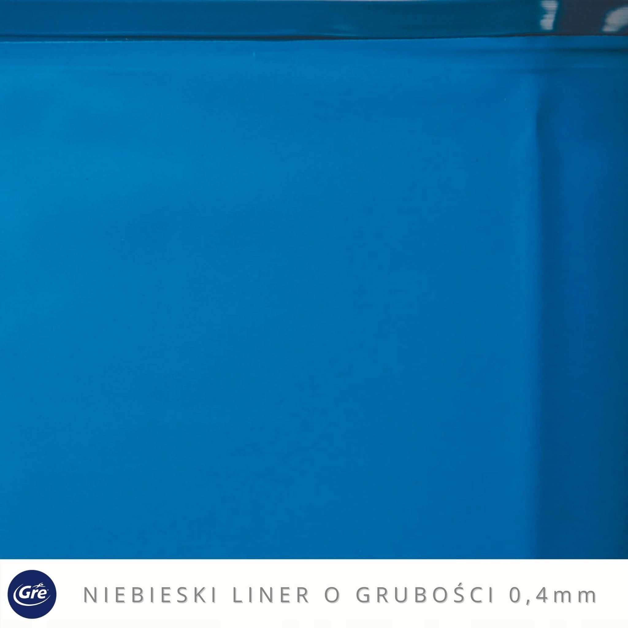 All-season garden pool GRE Atlantis 610x375x132 Height 132 cm
