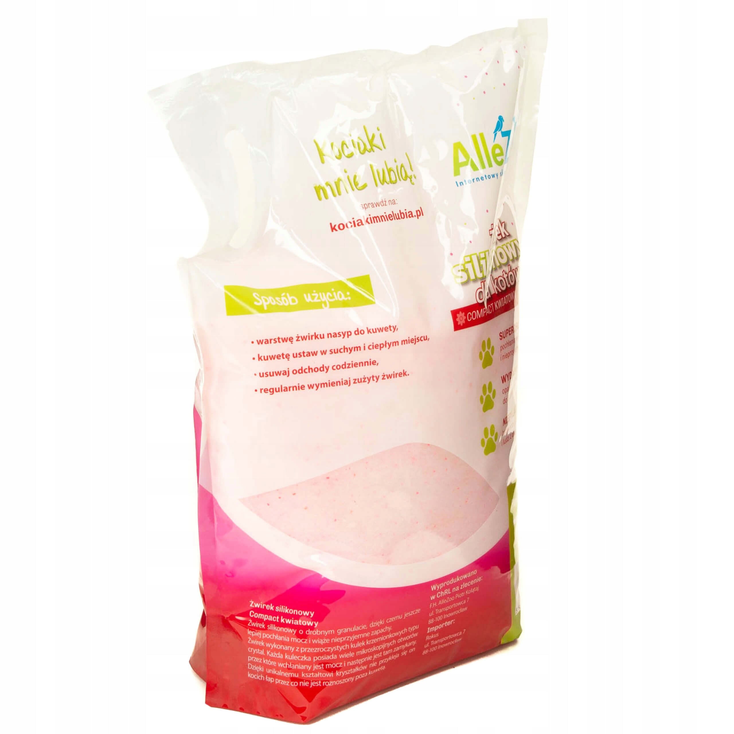 AlleZoo Silicone Cat Litter Compact Fine Floral 2x7,6L Manufacturer code CH 3198